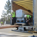 Moving a sensitive research machine at West Point Military Academy