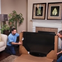 Packing a flat screen television