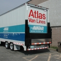 One of our air-ride lift-gate equipped tractor trailers
