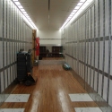 The interior of one of our tractor-trailer units