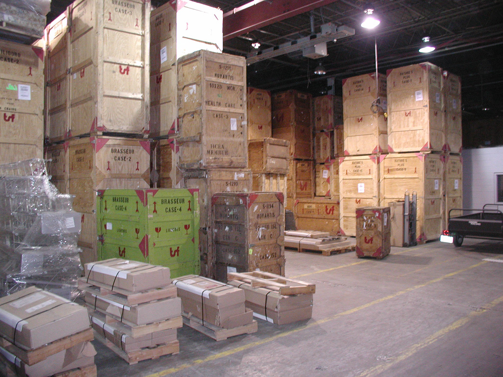 More Trade Show And Display Material Stored In Our Warehouse More Trade Show And Display Material Stored In Our Warehouse