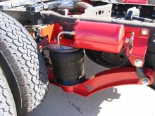 All of our trucks are equipped with air-ride suspension for the safest ride possible