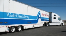 Long Island Moving Company 18 Wheeler Truck