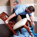 Atlas mover pad-wrapping a chair Atlas mover pad-wrapping a chair