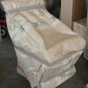 Paper padder arm chair
